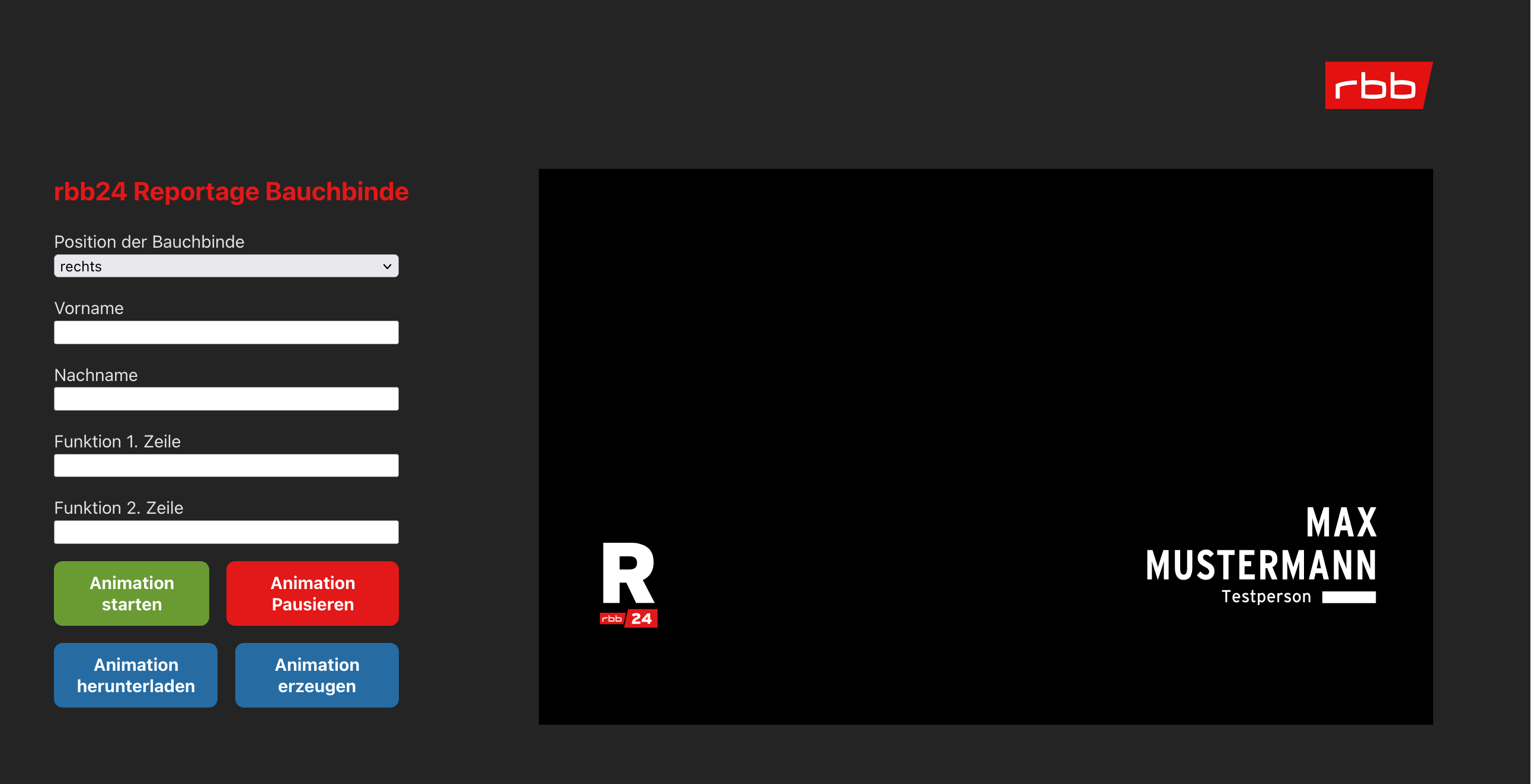 After Effects WebInterface